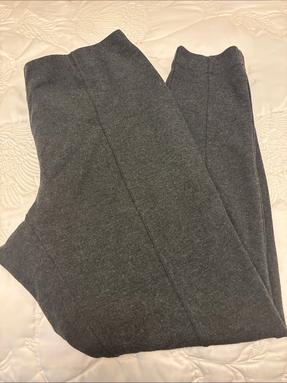 J. Jill Charcoal Ponte Knit Leggings